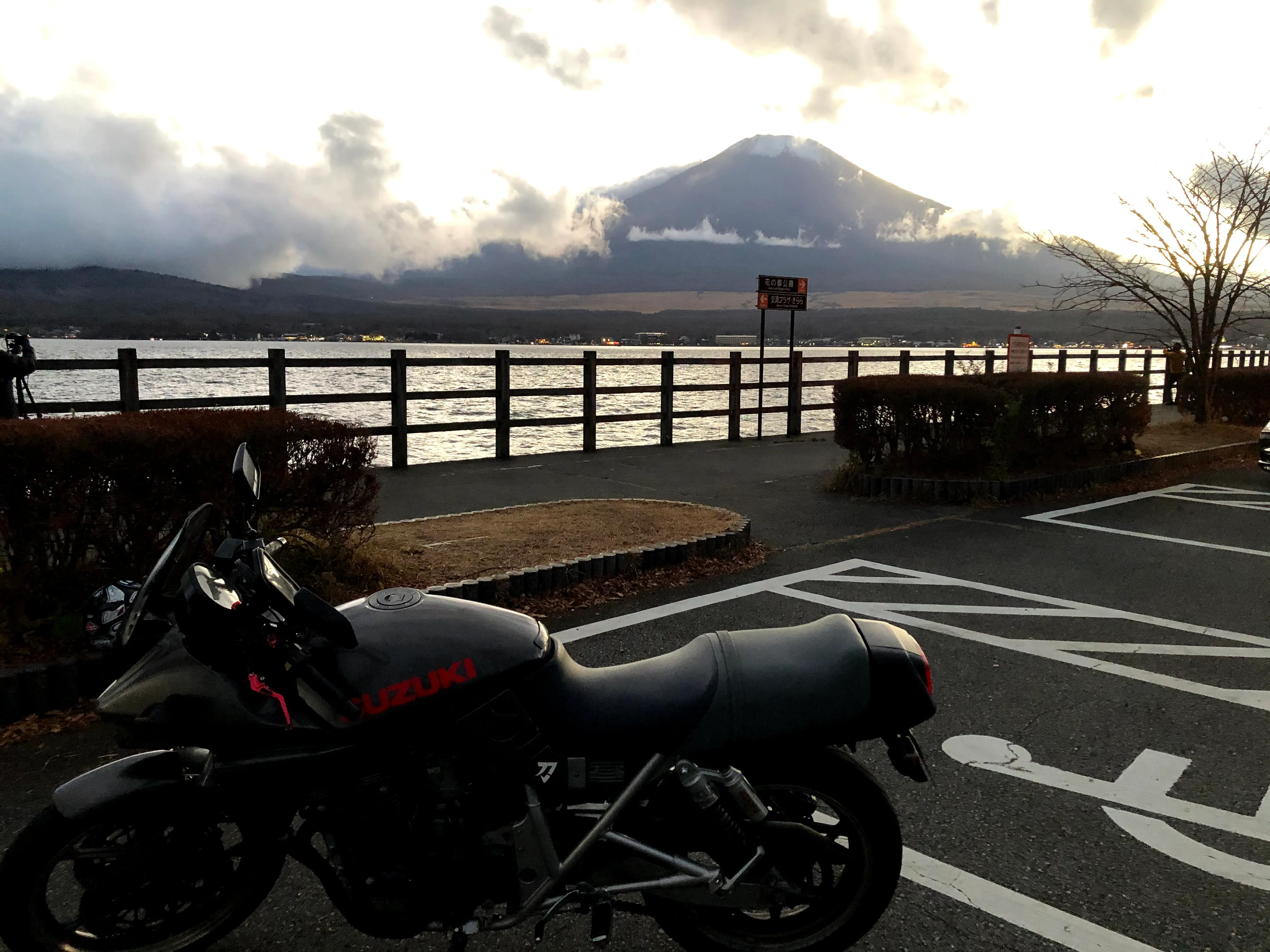 2020/11/20 山中湖にて